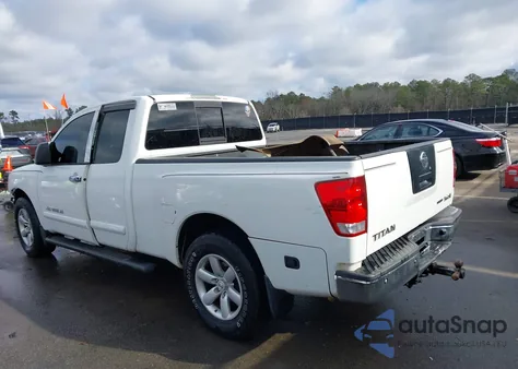 2008 Nissan Titan Se из США, поврежденный, VIN 1N6BA06A68N324751